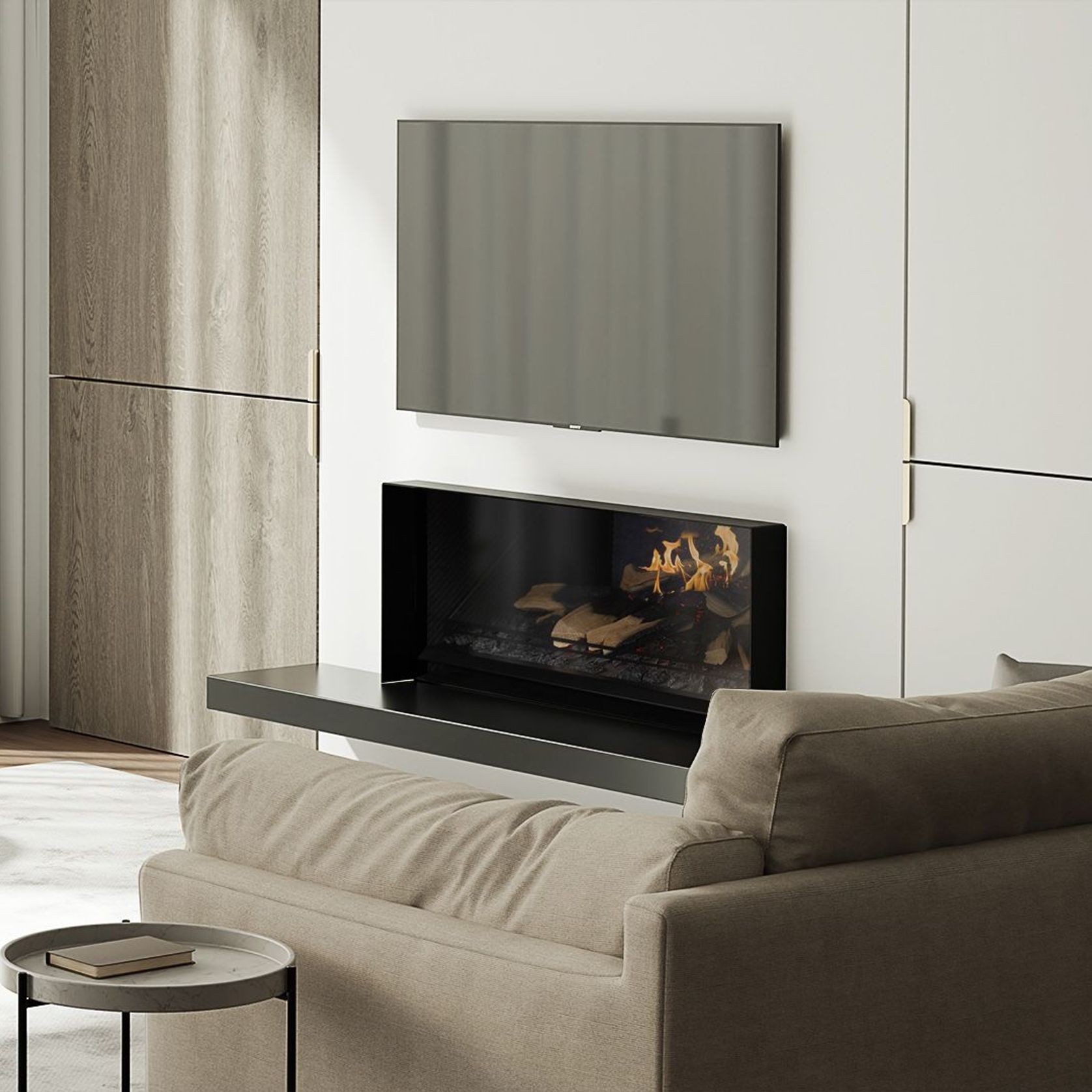 Escea LE1000 Holographic Electric Fireplace gallery detail image