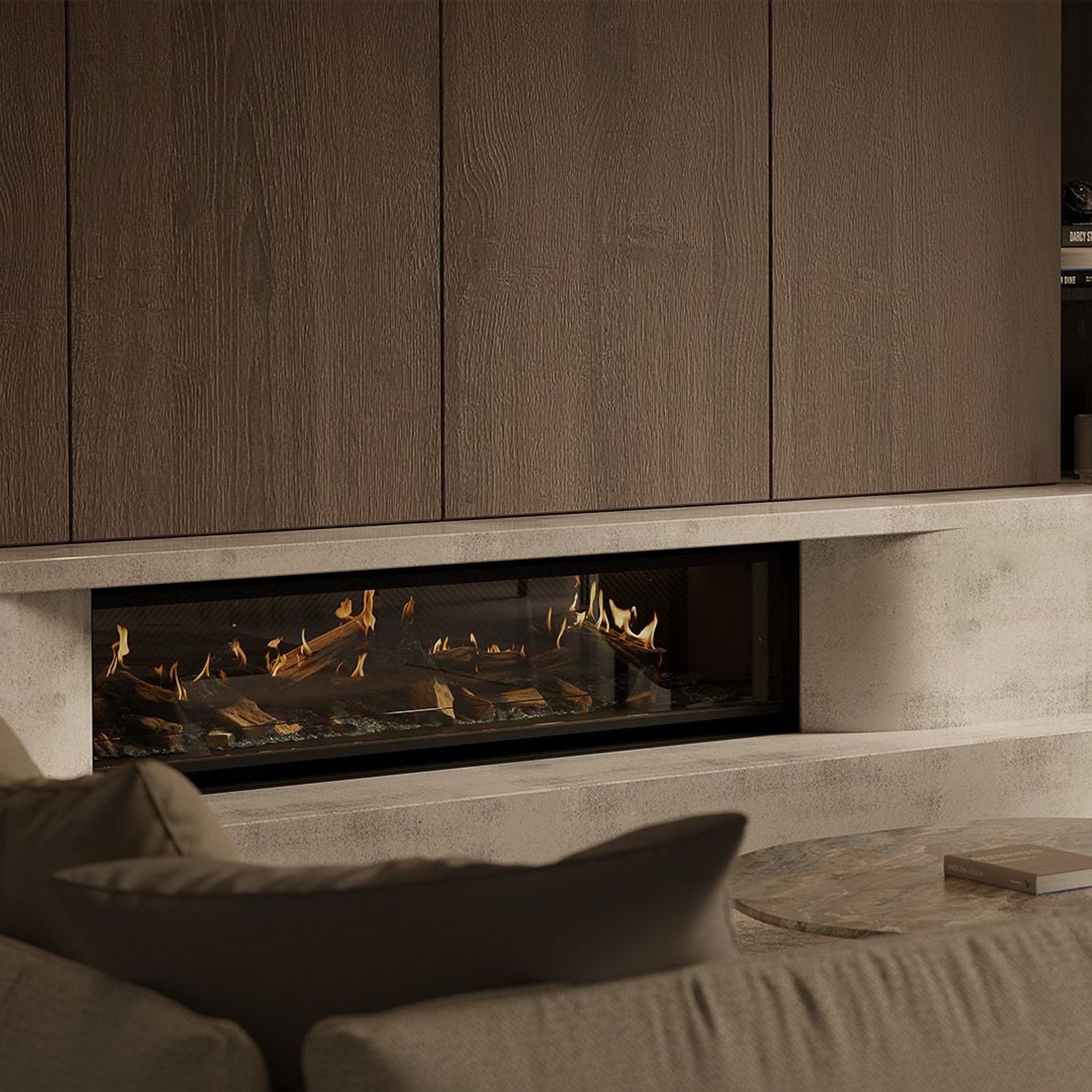 Escea LE1550 Holographic Electric Fireplace gallery detail image