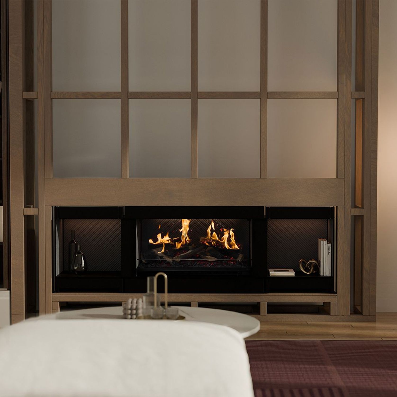 Escea LE800 Holographic Electric Fireplace gallery detail image