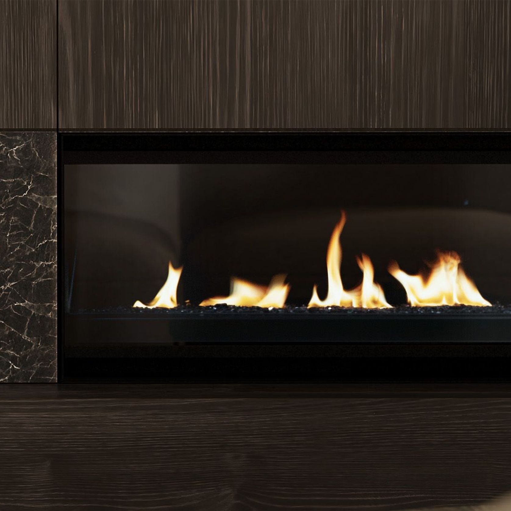 Escea LR1550 Inbuilt Electric Fireplace gallery detail image
