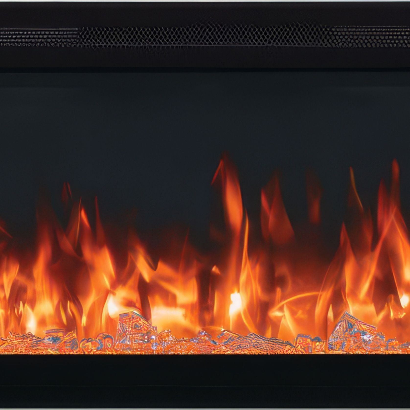 Entice™ 72 Wall-Hanging Electric Fireplace gallery detail image