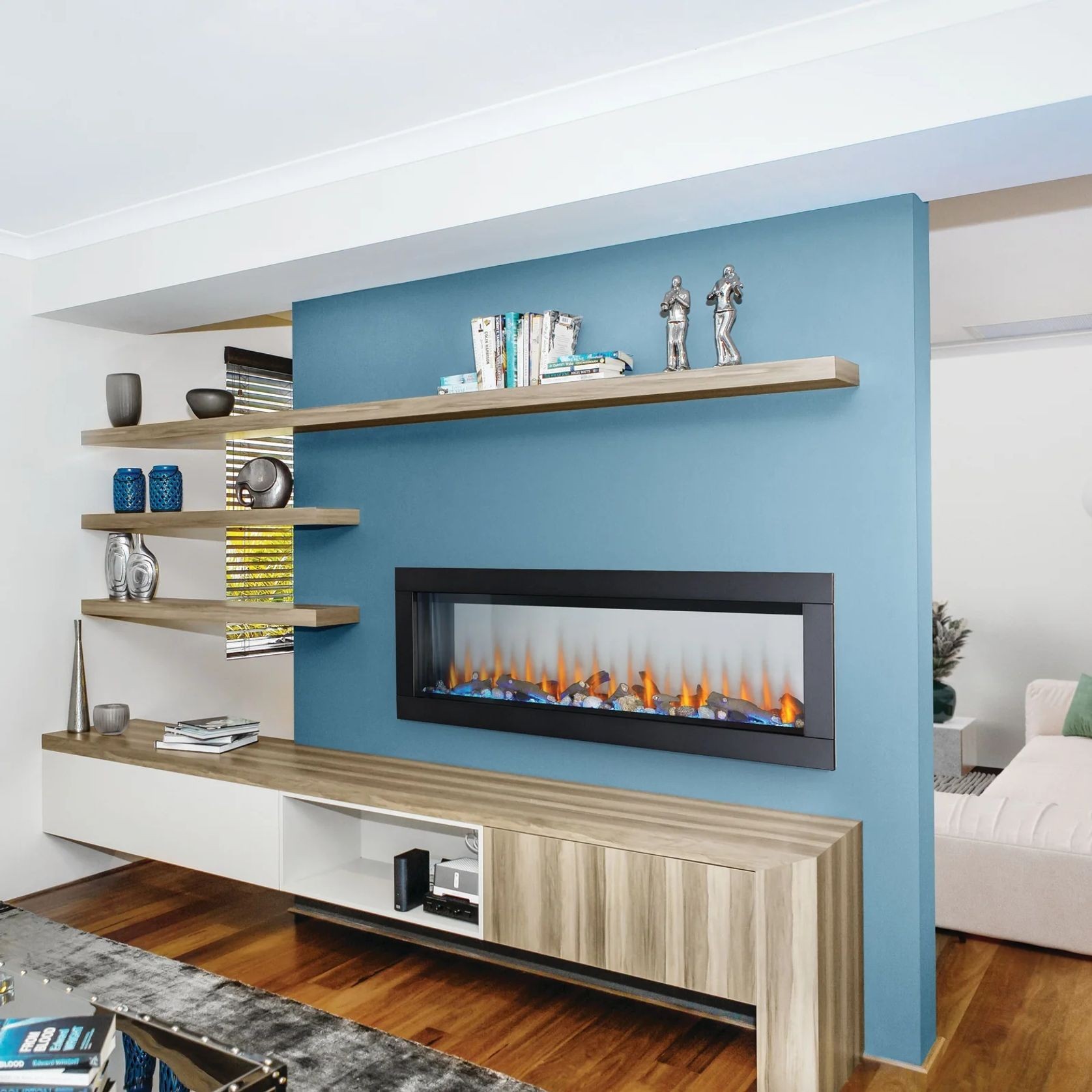 Napoleon CLEARion™ Elite See-Through Electric Fireplace gallery detail image