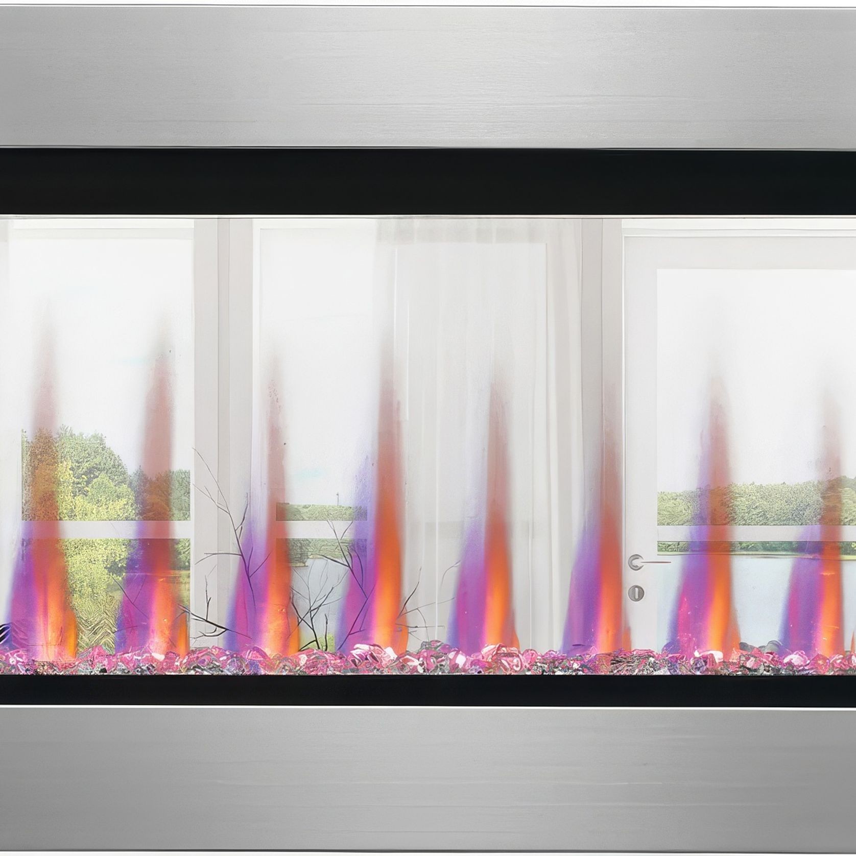 Napoleon CLEARion™ Elite See-Through Electric Fireplace gallery detail image