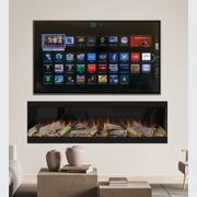 Evonic Volante 1800 Black Edition Electric Fireplace gallery detail image