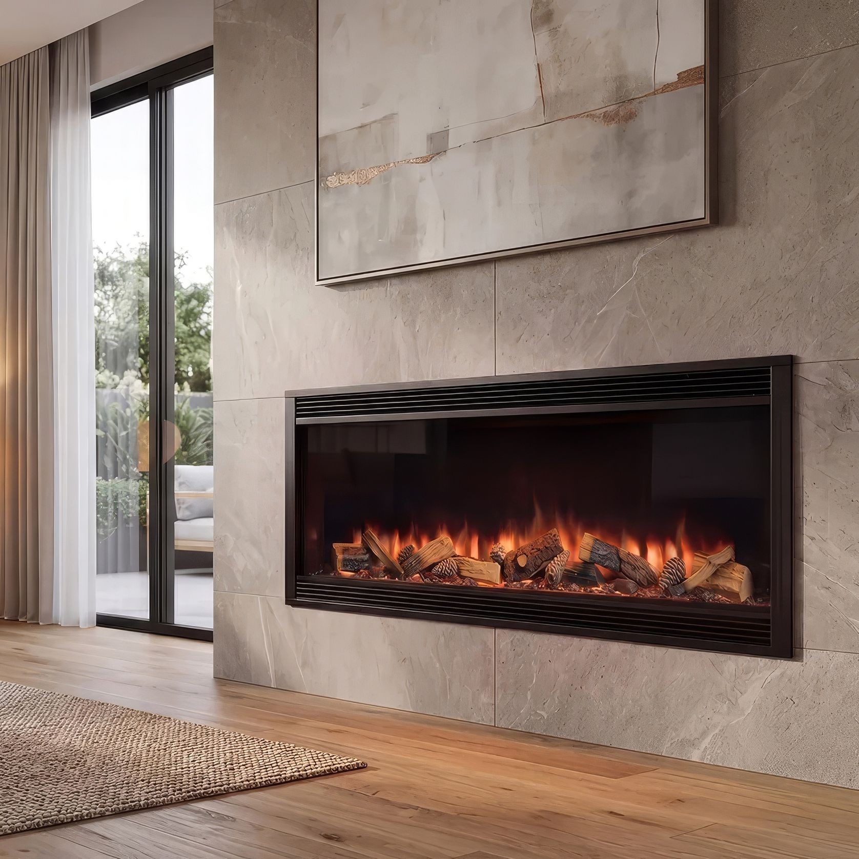 Rinnai Velare™ 1500 Hybrid Electric Fire gallery detail image