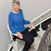 Savaria Stairfriend Curved Stairlift gallery detail image