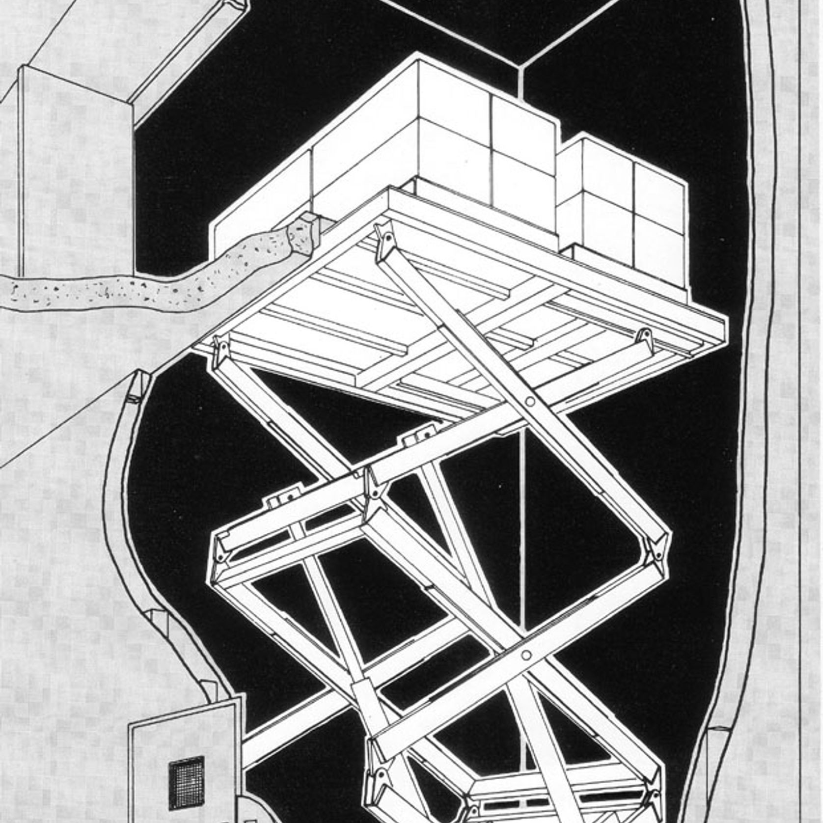 Freight Hoist Scissor Lifts gallery detail image