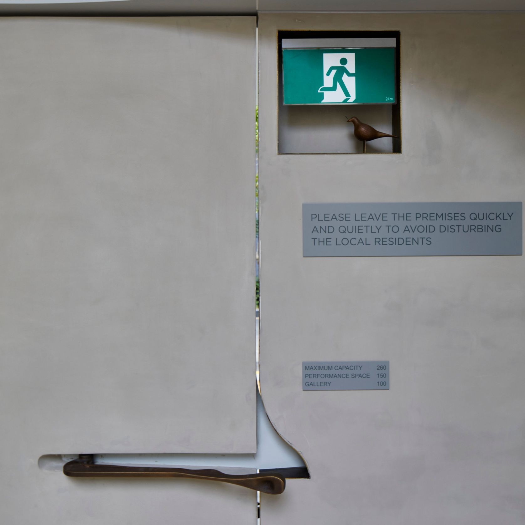 K9 Architectural Exit Light gallery detail image