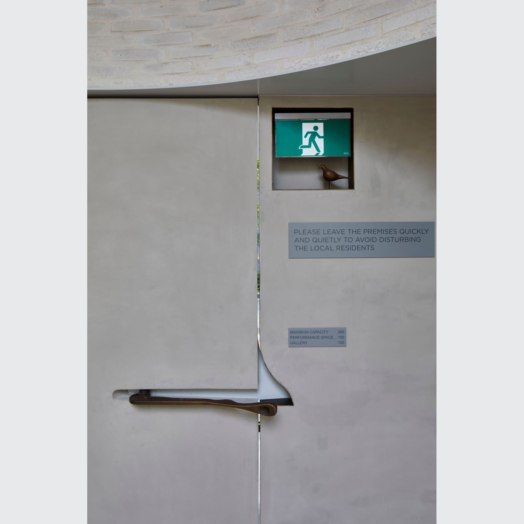 K9 Architectural Exit Light gallery detail image