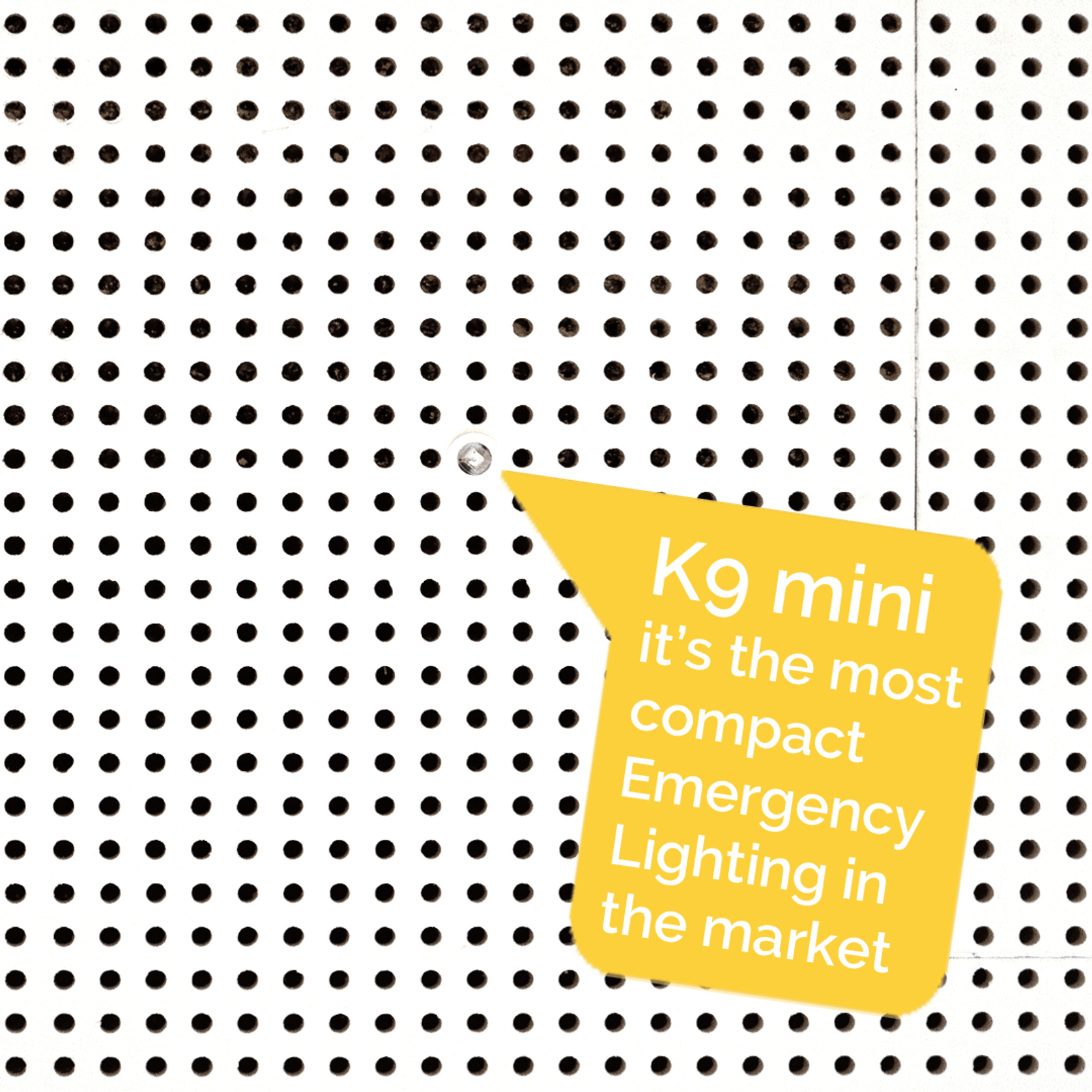 K9 Mini - smallest Emergency Light gallery detail image