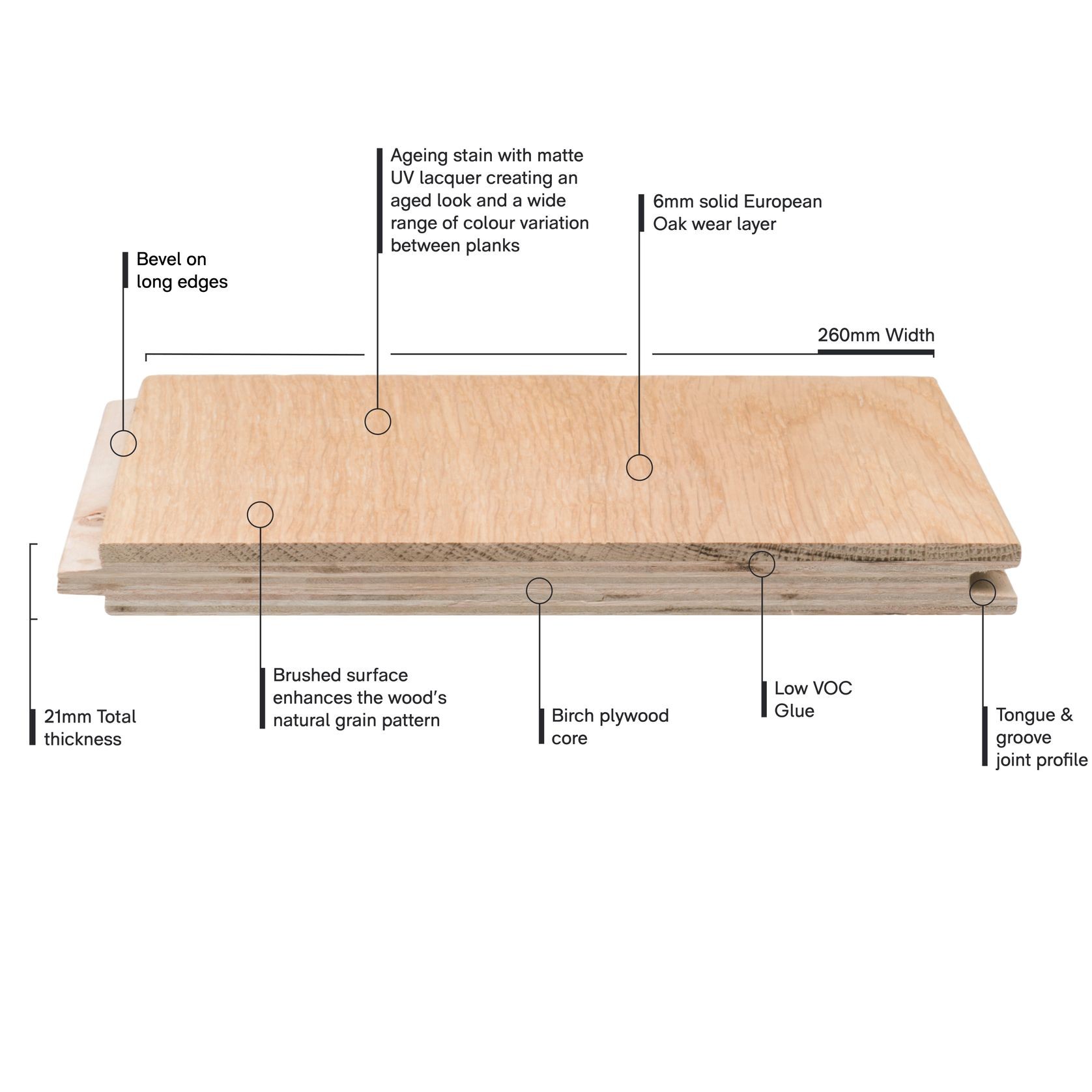 Atelier Siltstone Timber Flooring gallery detail image
