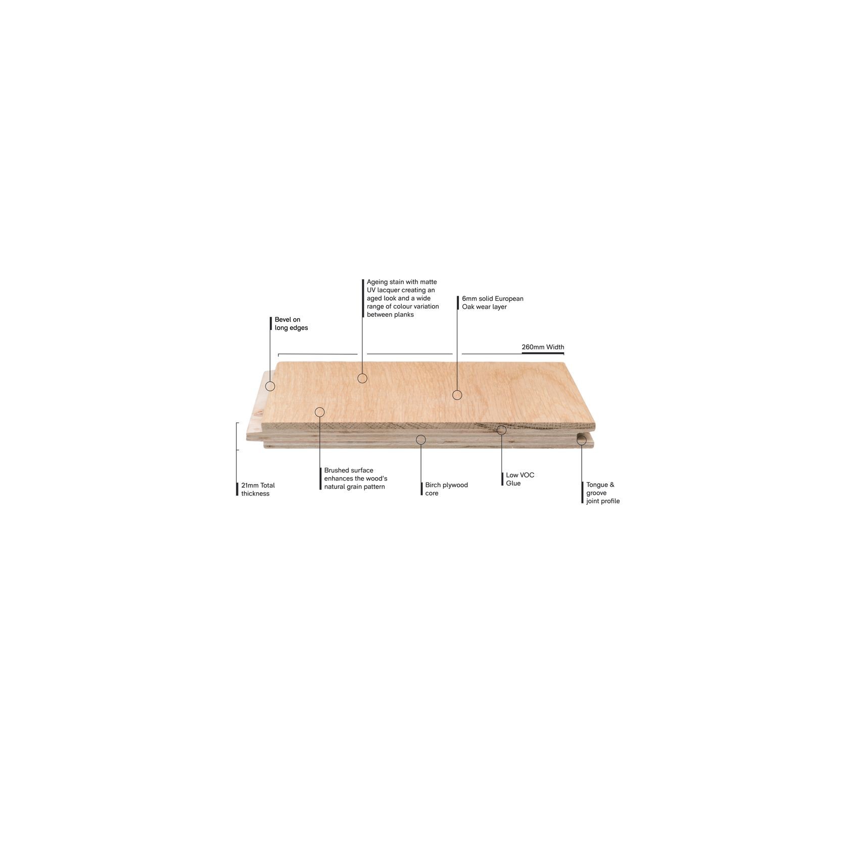 Atelier Siltstone Timber Flooring gallery detail image