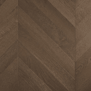 Chevron Dark Brown European Oak gallery detail image