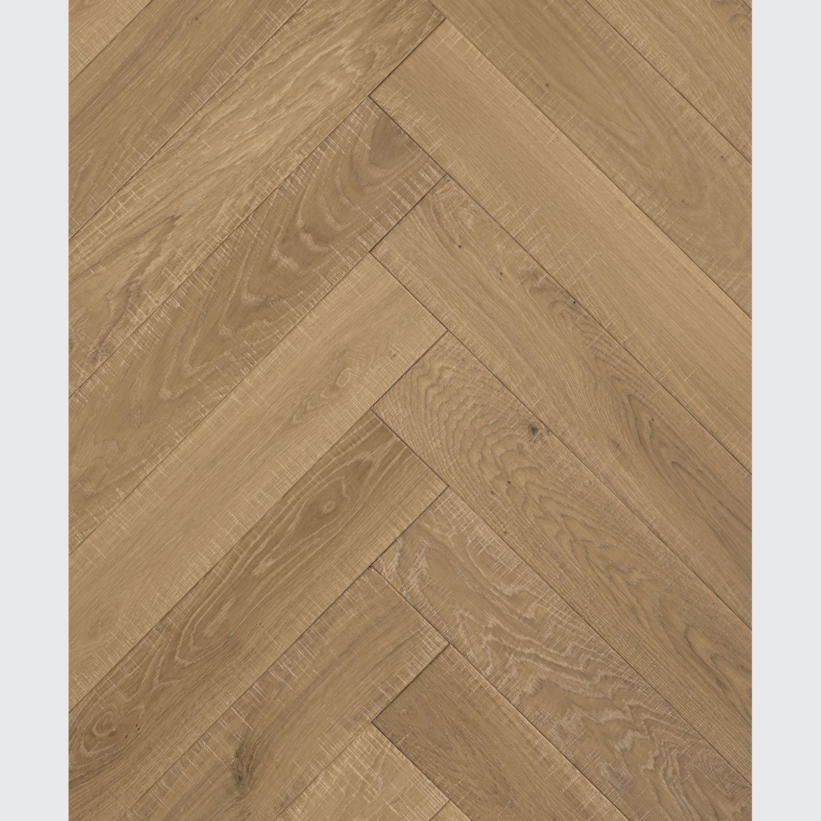 Villa Cashmere Herringbone Rough Sawn Timber Flooring gallery detail image