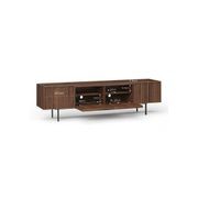 Linea 200cm TV Entertainment Unit | Light Walnut gallery detail image
