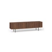 Linea 200cm TV Entertainment Unit | Light Walnut gallery detail image