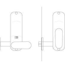Digital SL2000 Lockset gallery detail image