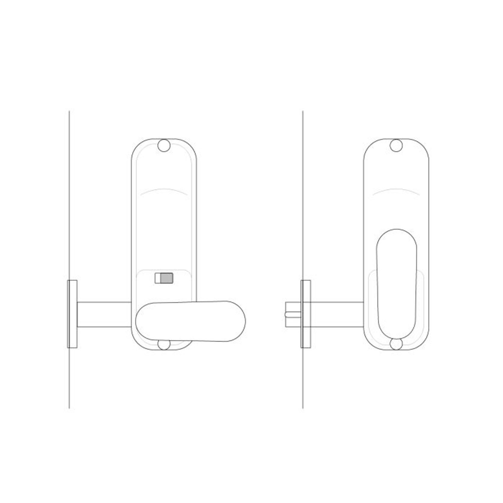Digital SL2000 Lockset gallery detail image