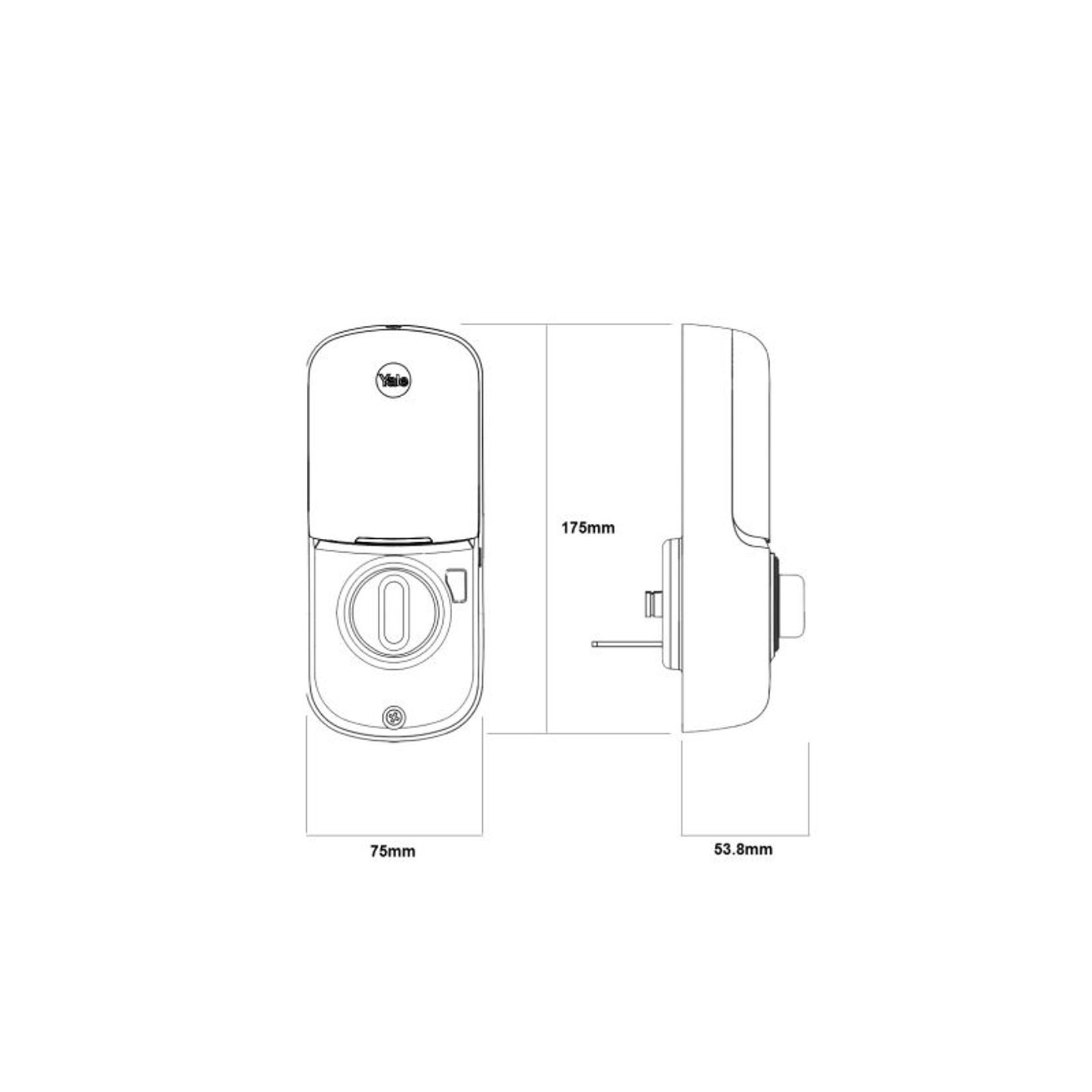 Yale Assure Lock Deadbolt Keyed gallery detail image