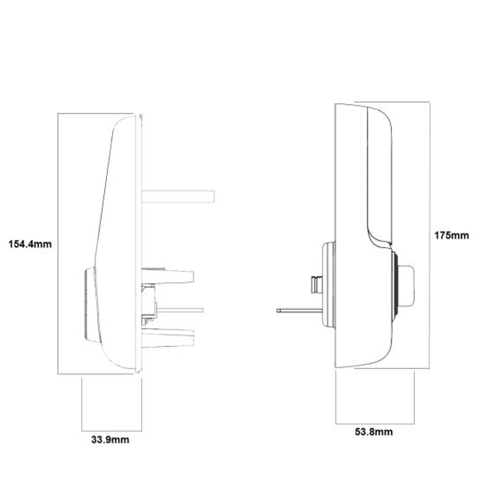 Yale Assure Lock Deadbolt Keyed gallery detail image