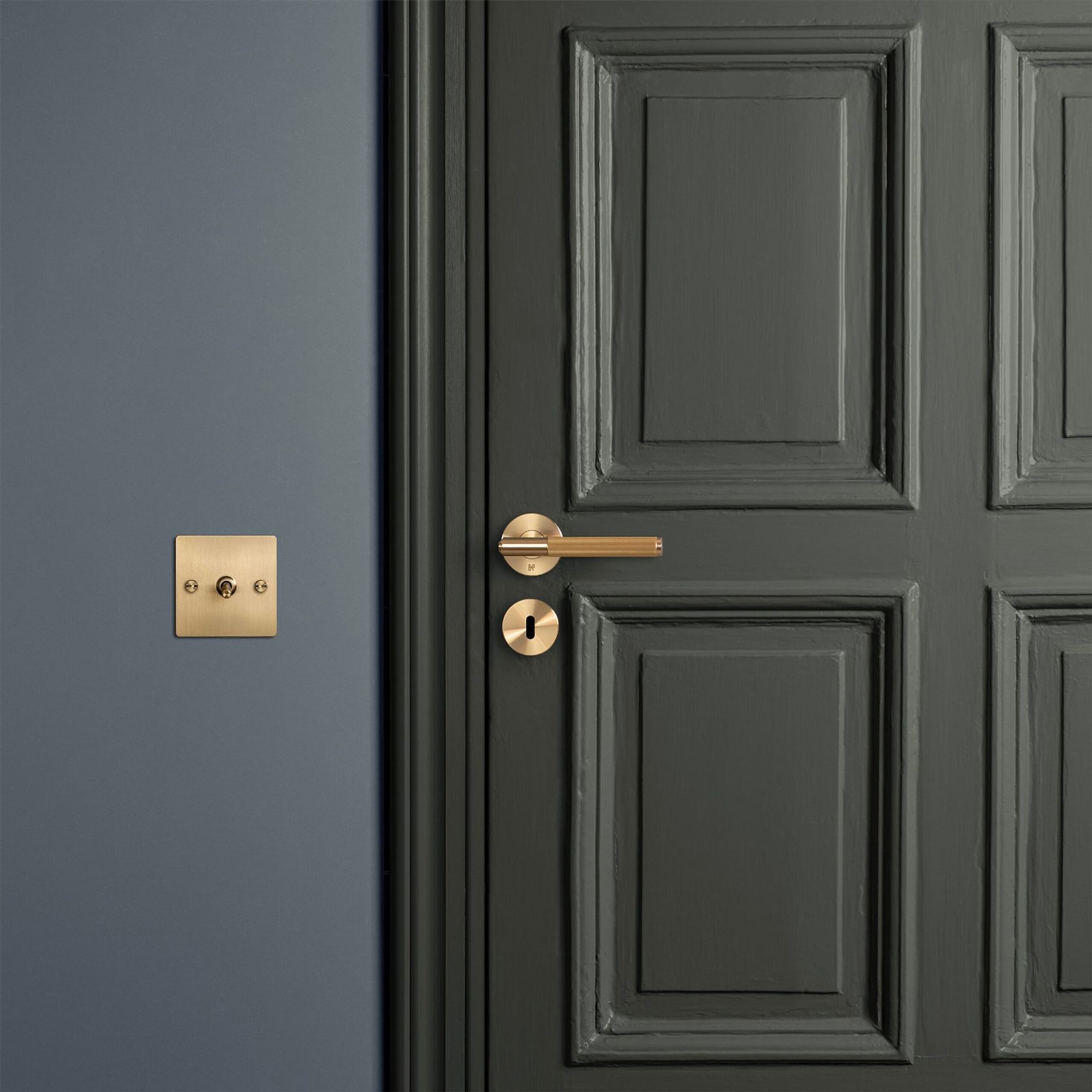 Buster and Punch Escutcheon Plate Traditional Profile gallery detail image