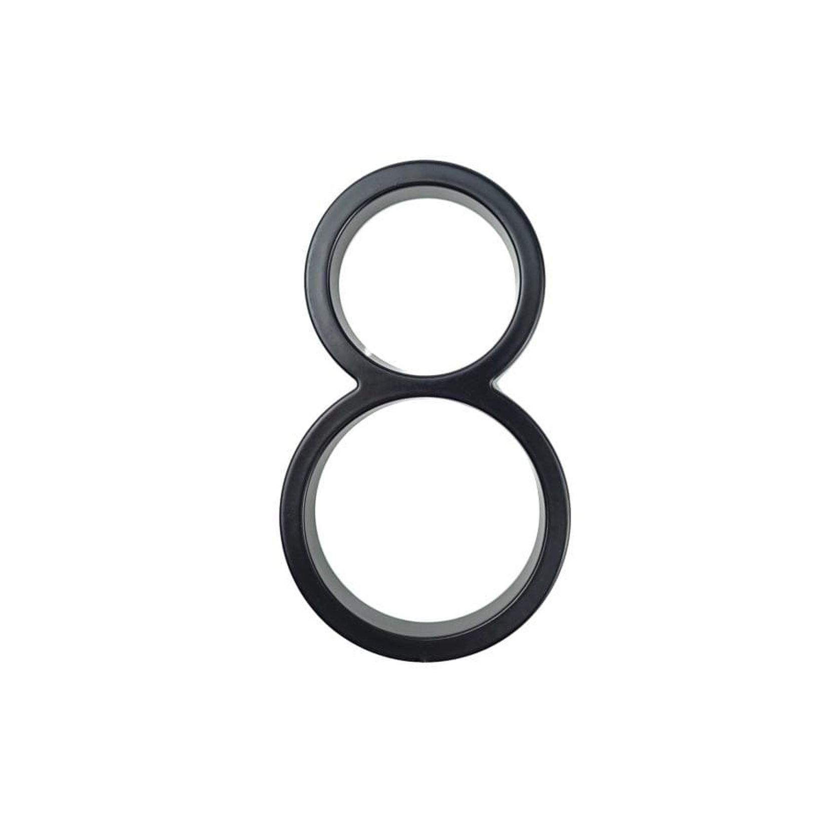 Black Floating and Flush House Numbers - 125mm gallery detail image