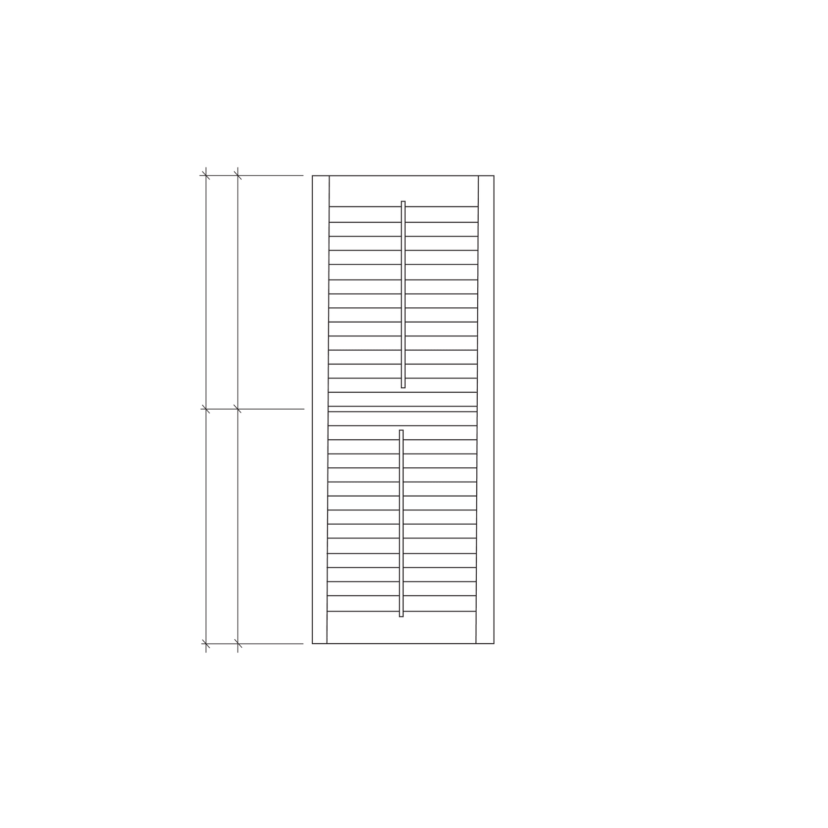 Craftbuilt Shutters | Louvres gallery detail image