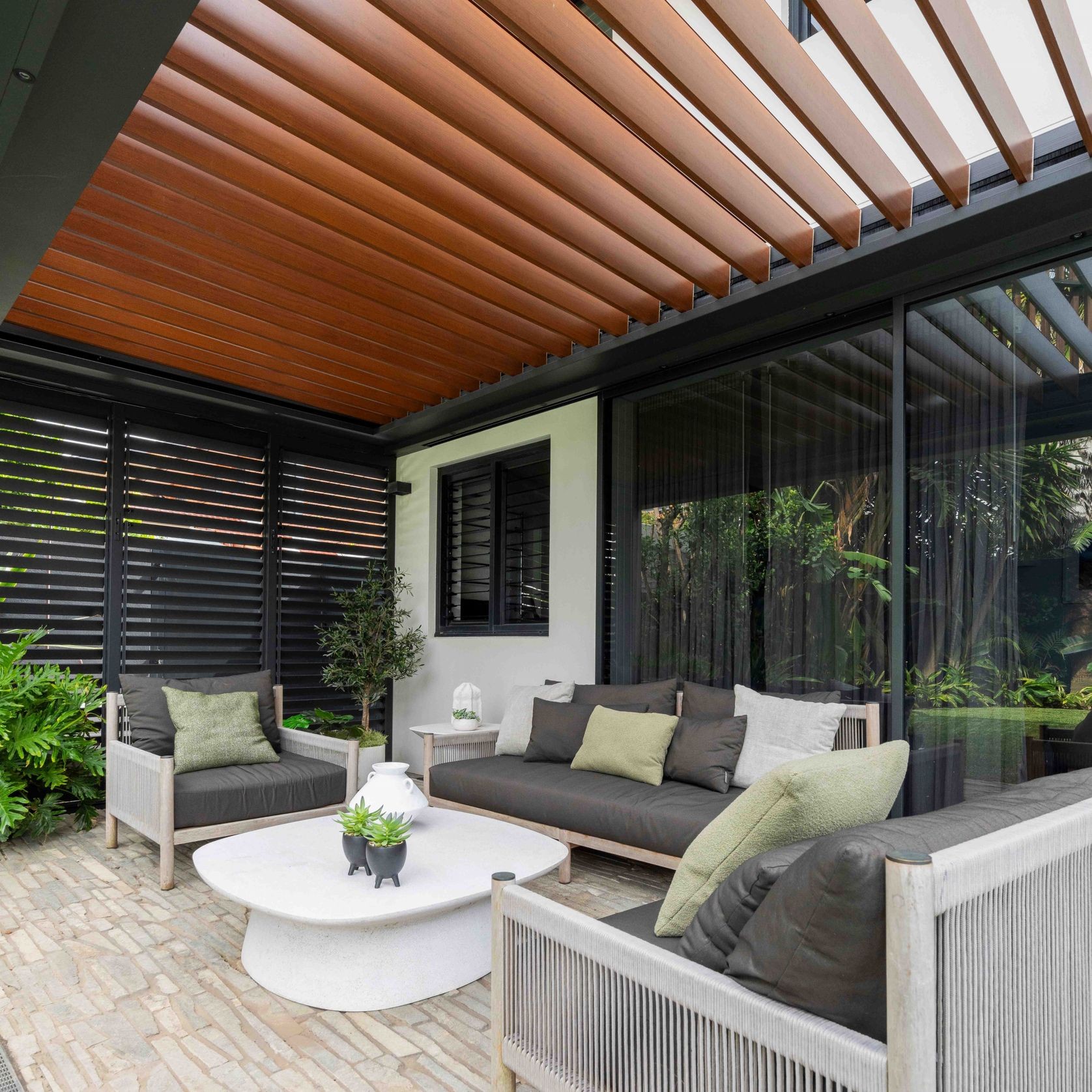 220/35 Slimline Roof Louvre for Opening & Retract Roofs gallery detail image