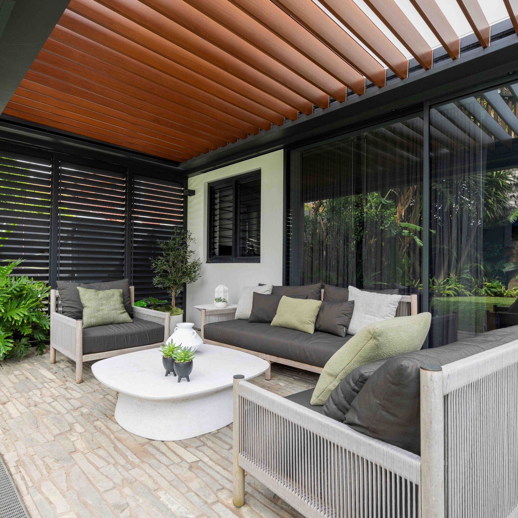 220/35 Slimline Roof Louvre for Opening & Retract Roofs gallery detail image