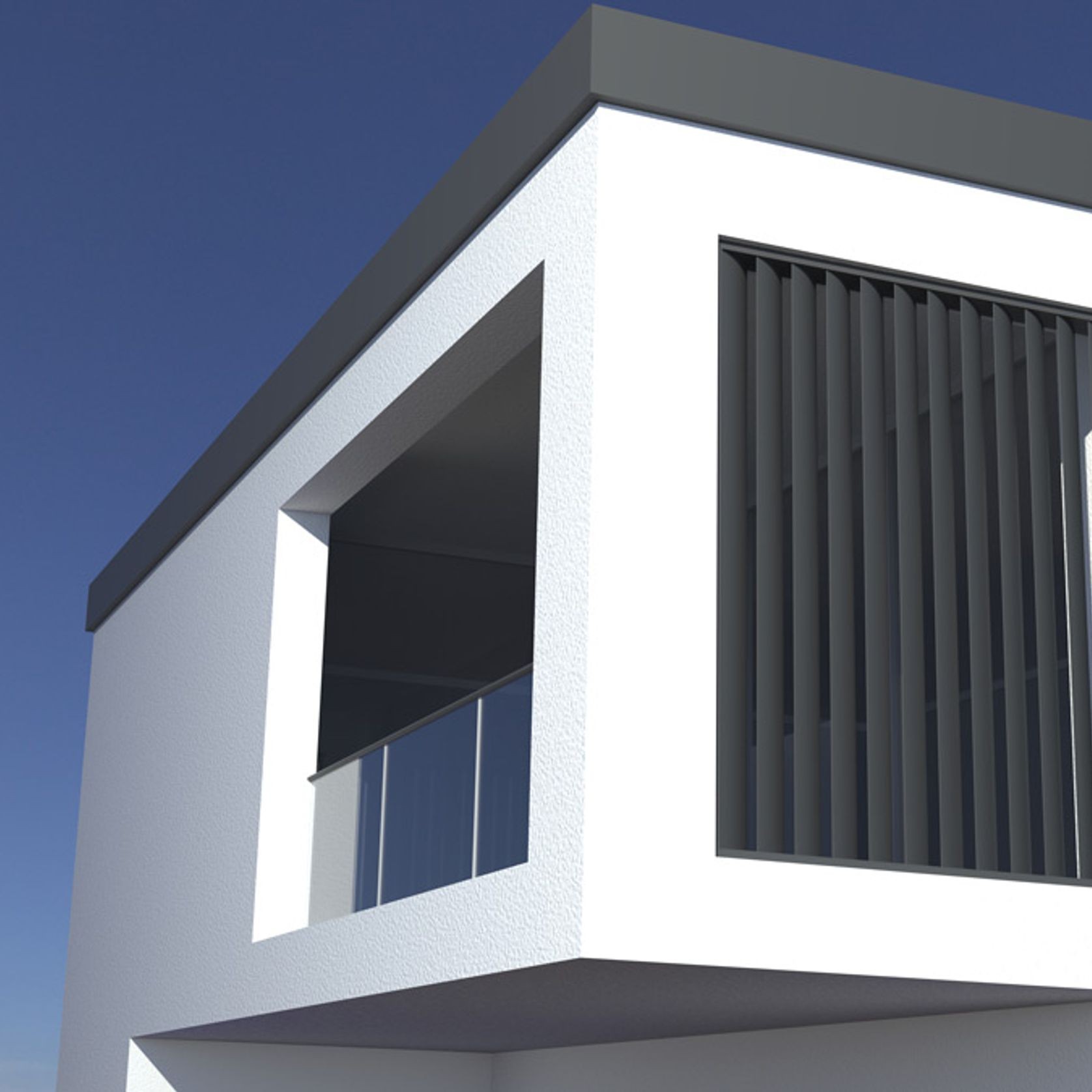 Aluminium Louvre Privacy Screens gallery detail image