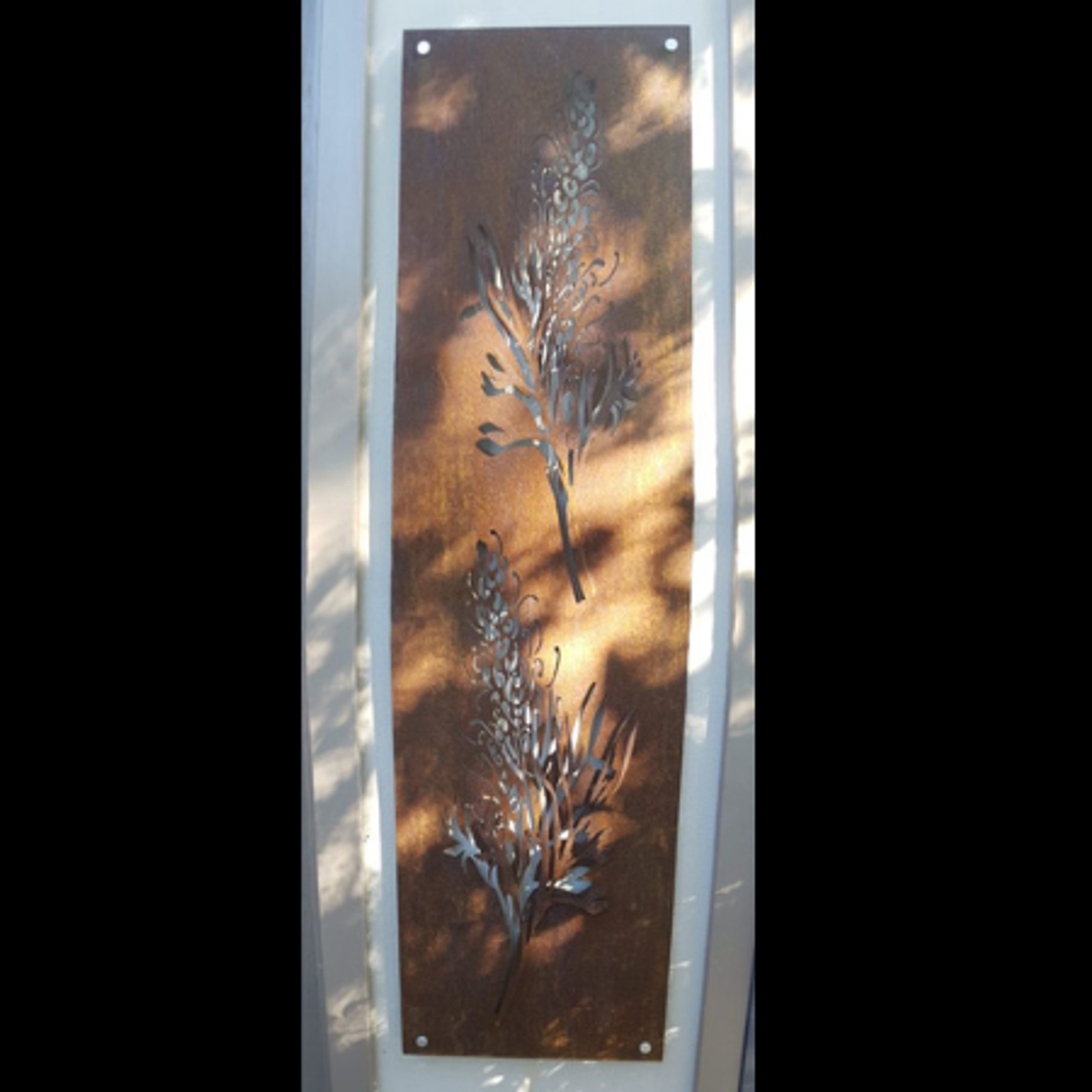 Grevillea Double 3D Metal Wall Art and Panel gallery detail image