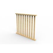 BS165ASS Slat Assembled Level Balustrade Panel gallery detail image