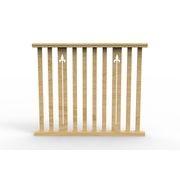 BS465ASS Slat & Motif Assembled Level Balustrade gallery detail image