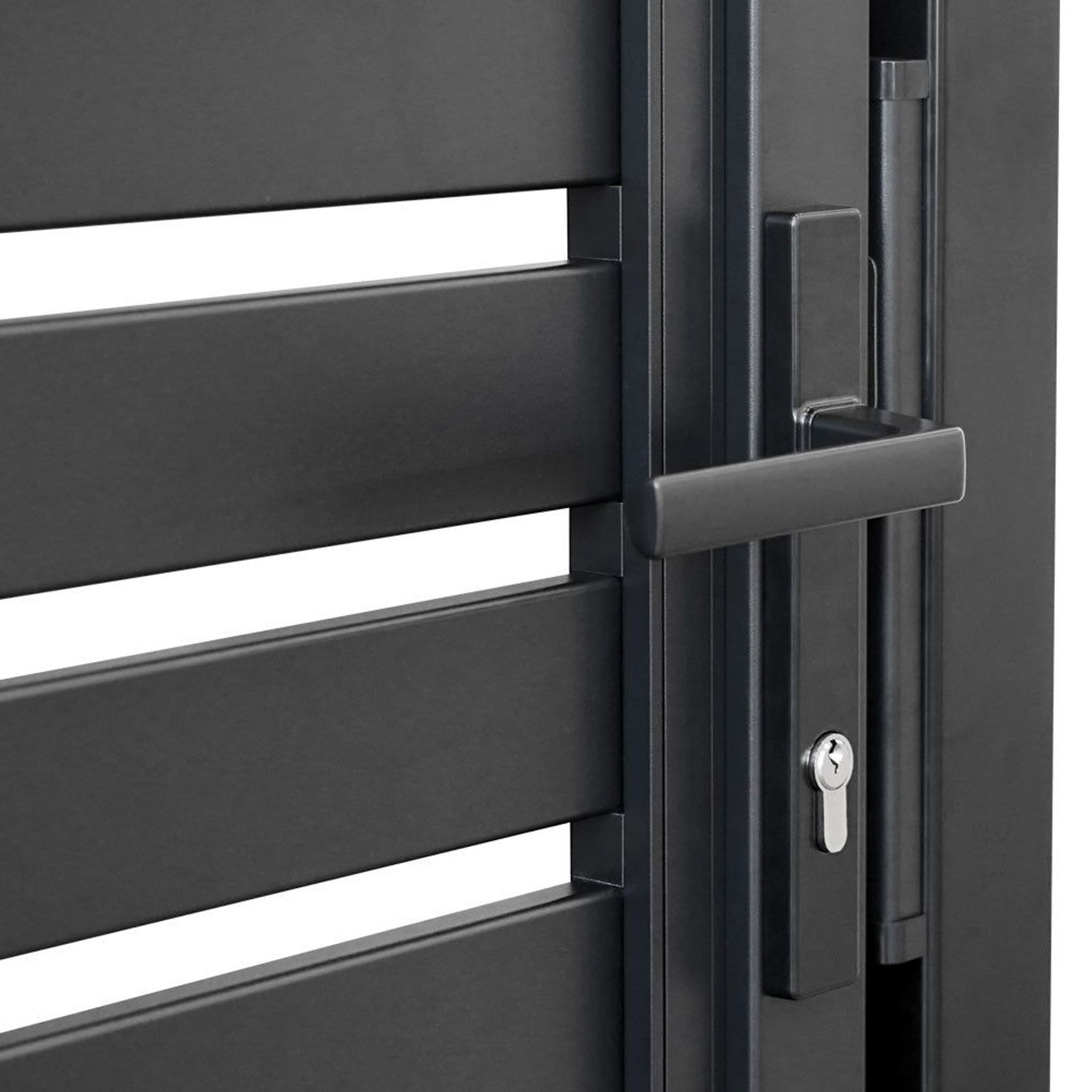 Aluminium Slat Privacy Gate gallery detail image