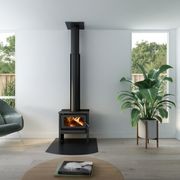 Maxen Henley 250 Freestanding Wood Fireplace gallery detail image