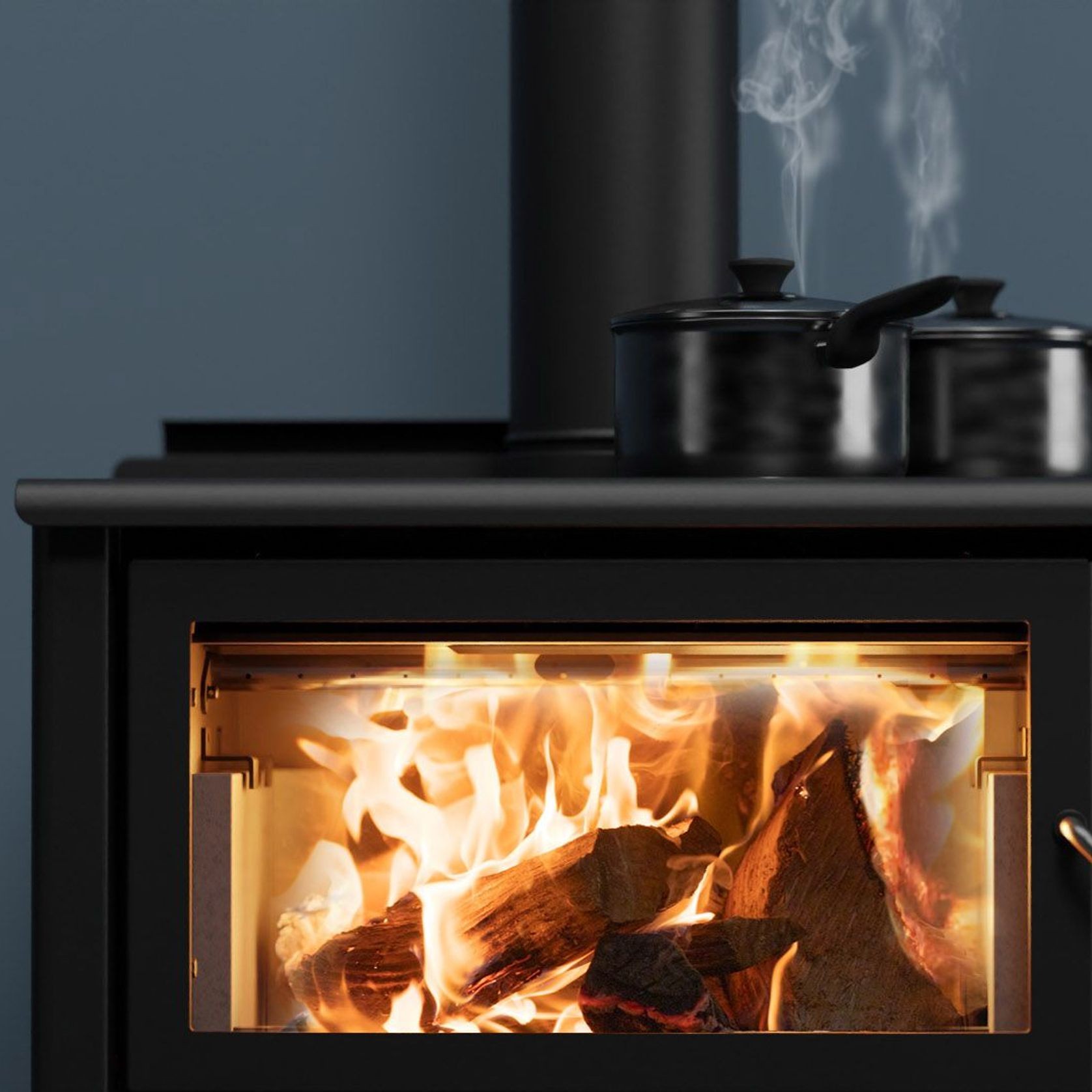 Maxen Kinmont 450 Freestanding Wood Fireplace gallery detail image