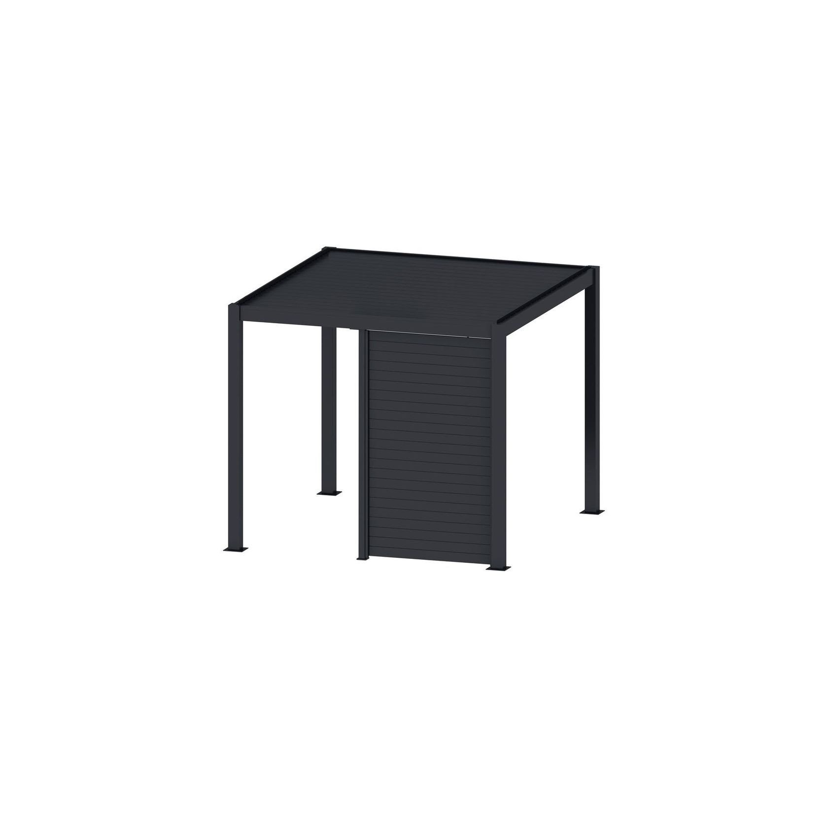 Baltic Freestanding Pergola Tongue and Groove Privacy Screen gallery detail image