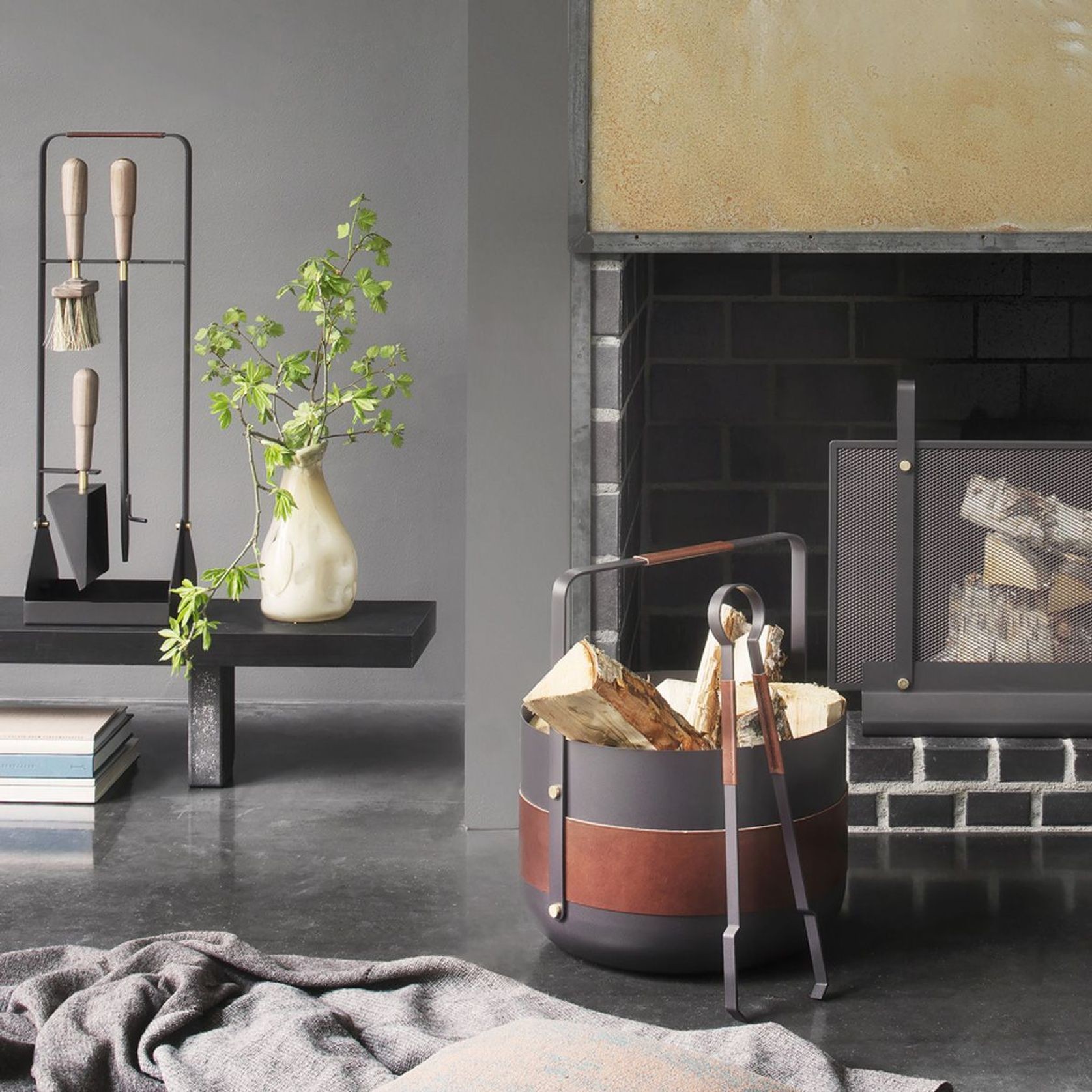 Eldvarm - Wood Basket Log Storage gallery detail image