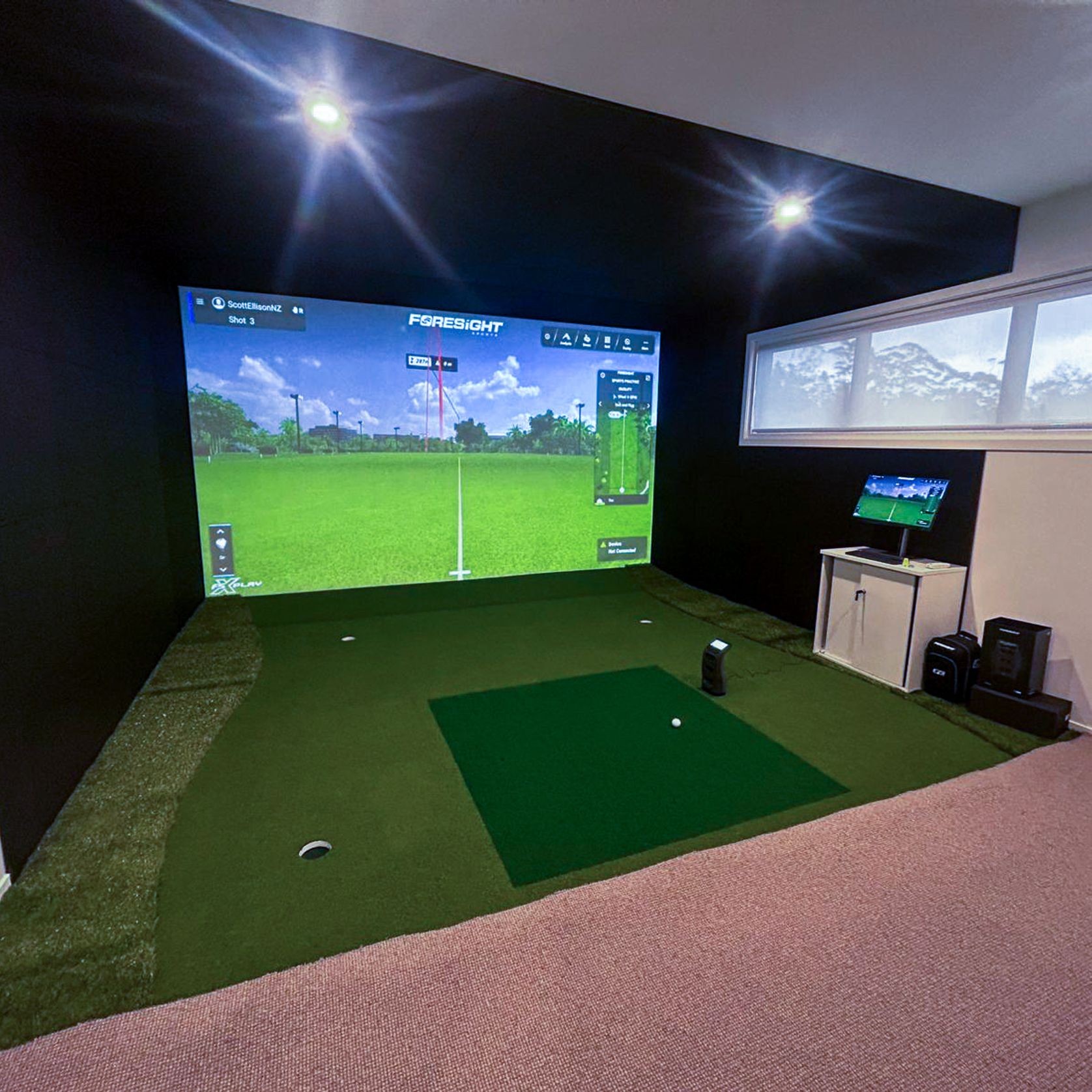 Custom Golf Simulator gallery detail image