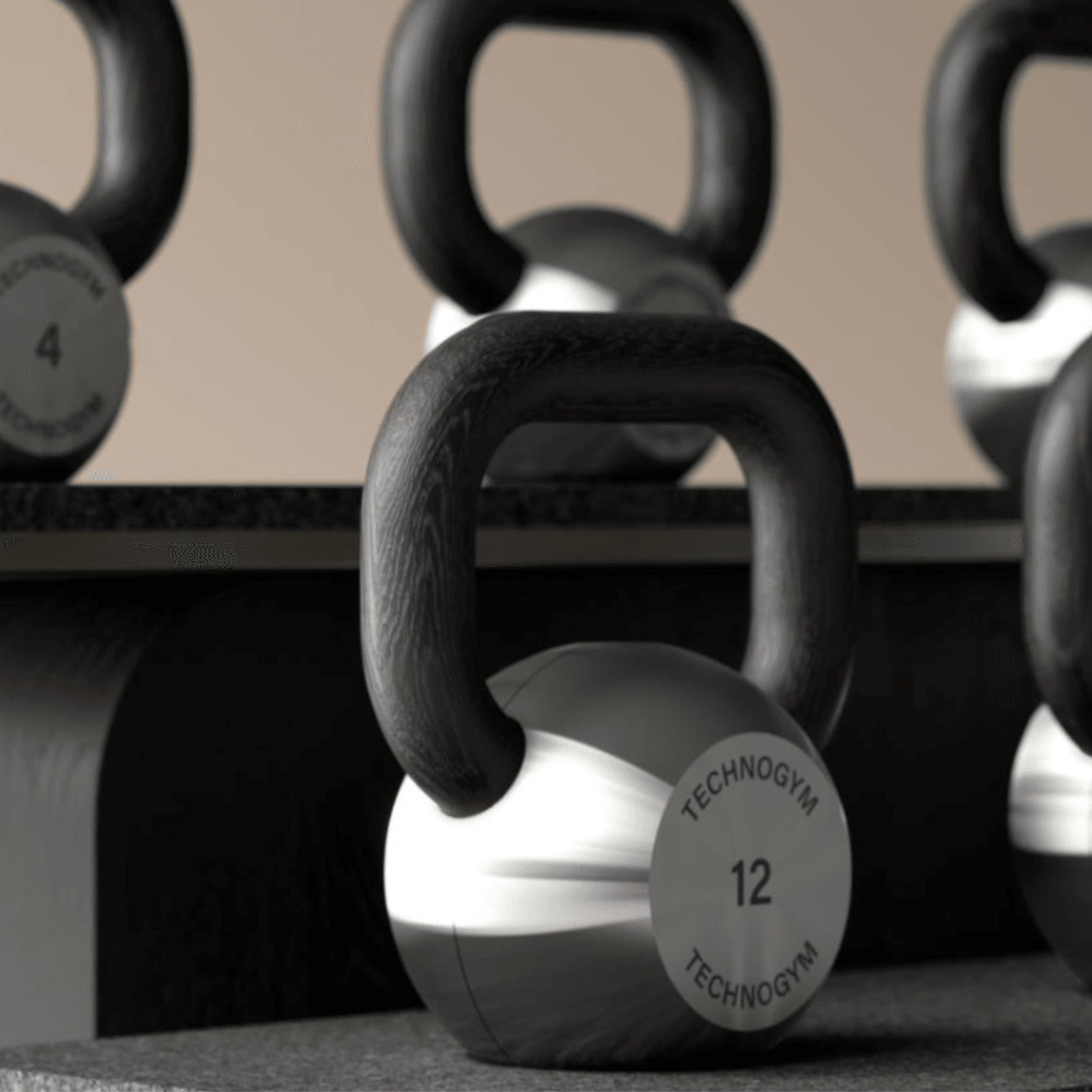 Luxury Kettlebells Personal Diamond Black gallery detail image