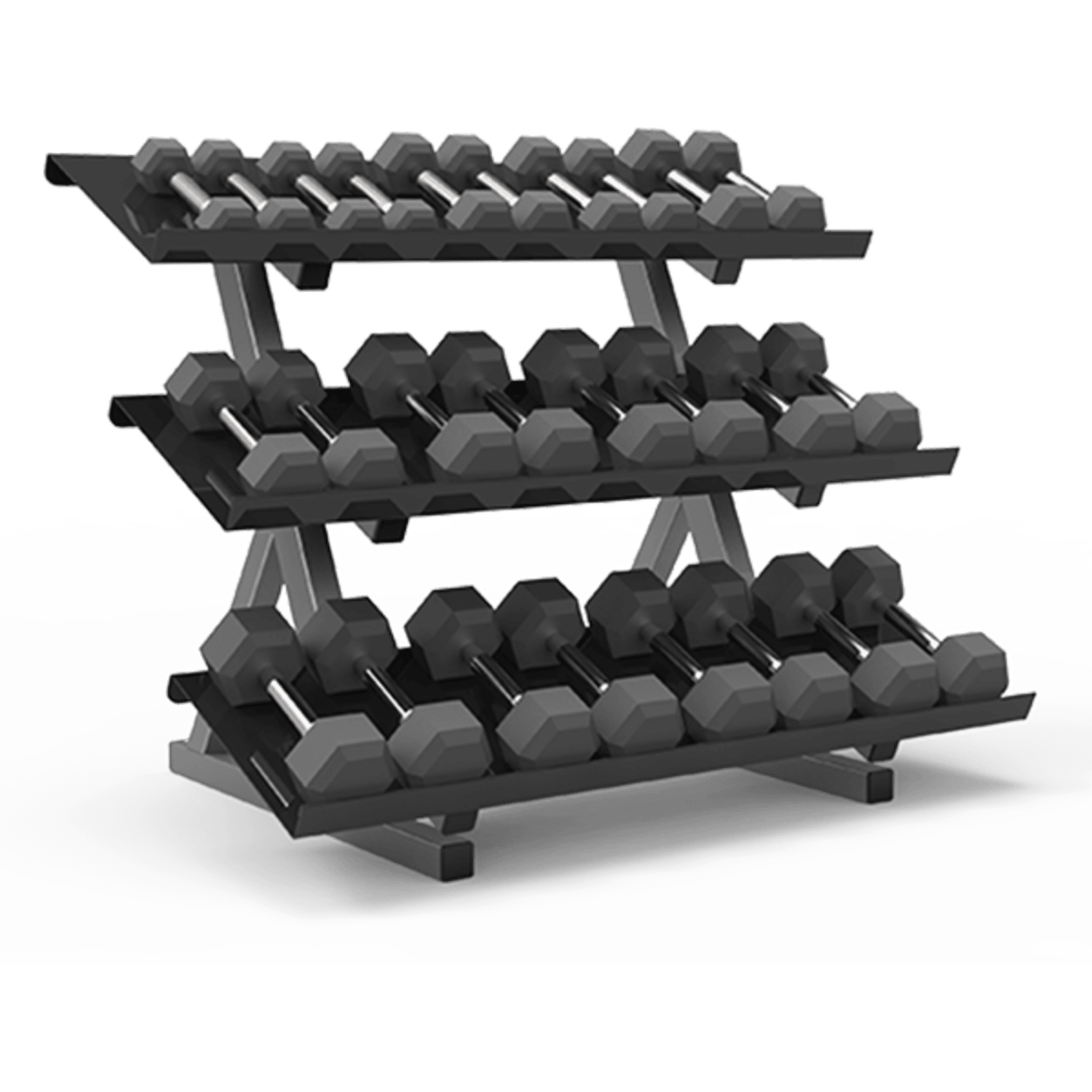 Hex Dumbbell Rack (Short) gallery detail image