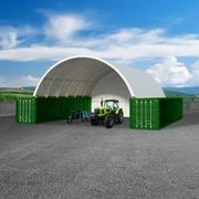 Container Shelter End Wall- 6m width gallery detail image