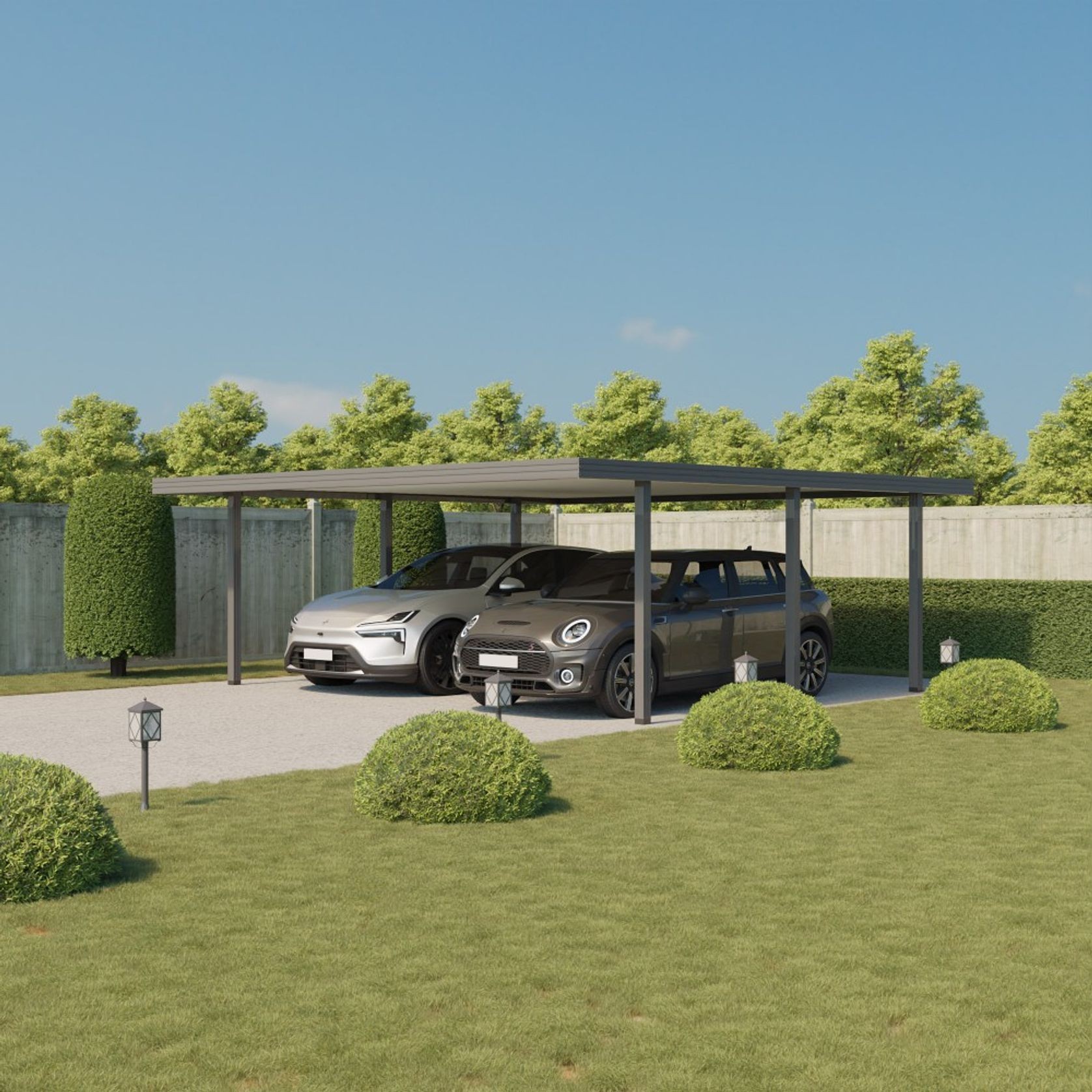 Double Carport 7250(D) x 6000(W)mm gallery detail image
