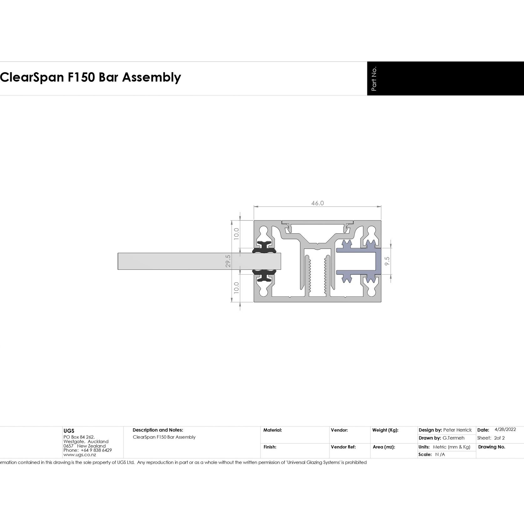 Clearspan Glazing Bar System gallery detail image