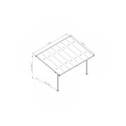 Aluminium Canopy Patio Cover | DTP-BW7B-AKL gallery detail image