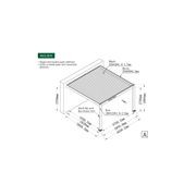 Caribbean Motorised Wall Mounted Louvre Roof Aluminium Pergola gallery detail image