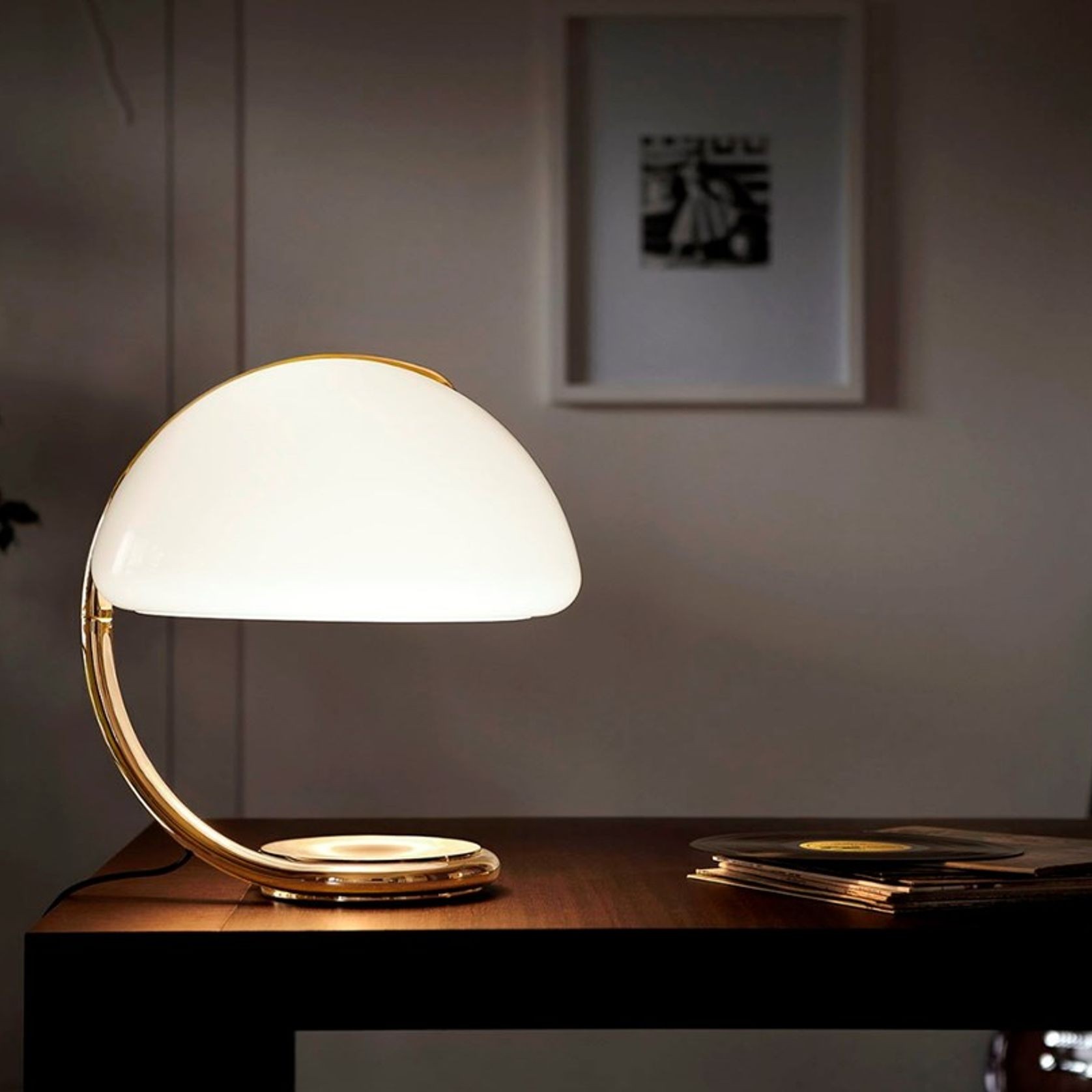 Martinelli Luce Serpente Table Lamp gallery detail image