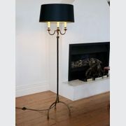 Standing Bouillette Floor Lamp With Claw Feet C.1930 gallery detail image