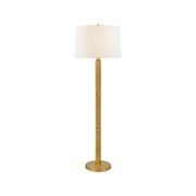 Barrett Large Knurled Floor Lamp – Brass gallery detail image