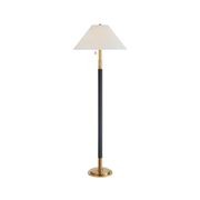 Garner Floor Lamp – Natural Brass/Navy gallery detail image